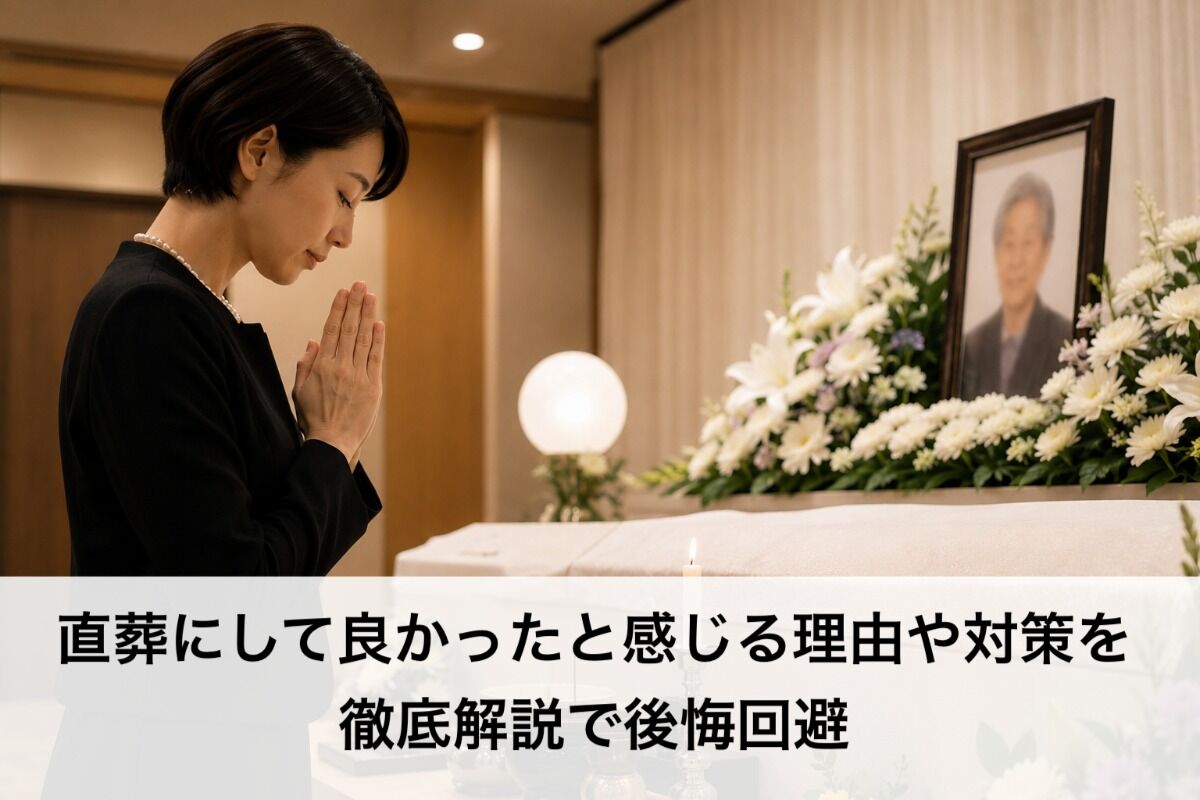 直葬にして良かったと感じる理由や対策を徹底解説で後悔回避