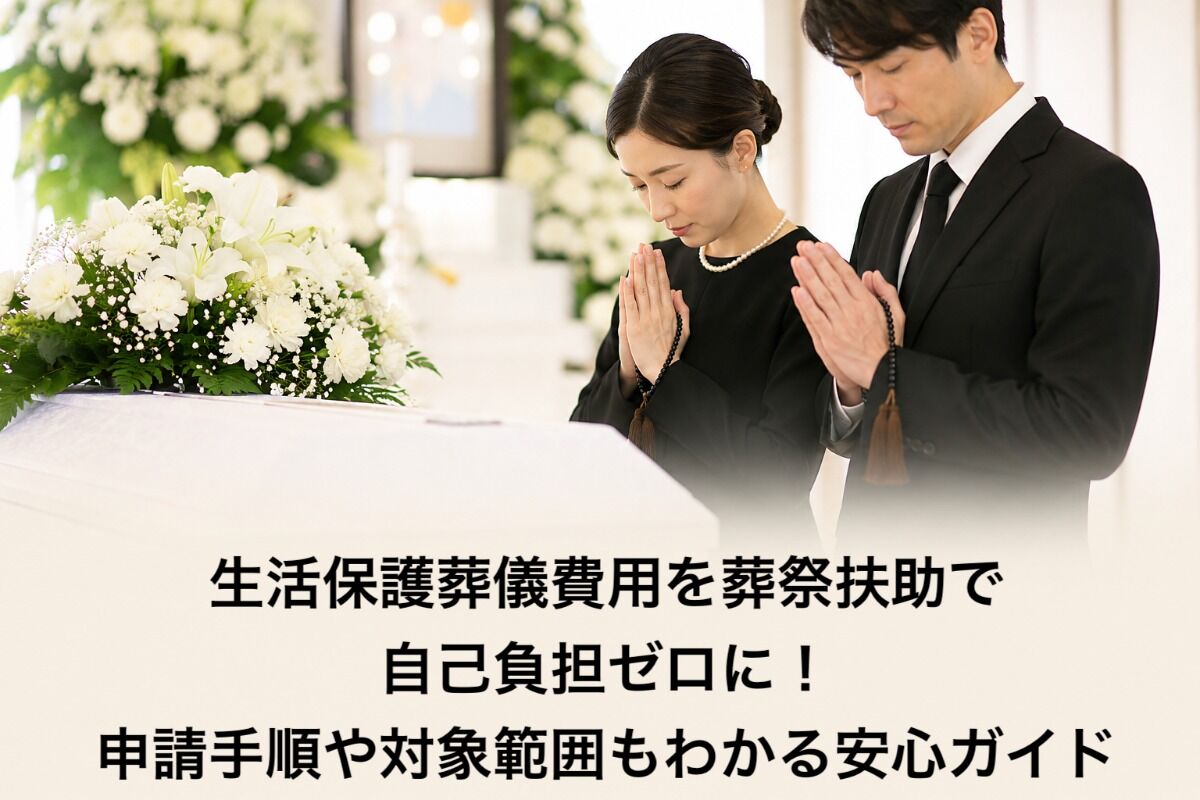 生活保護葬儀費用を葬祭扶助で自己負担ゼロに！申請手順や対象範囲もわかる安心ガイド